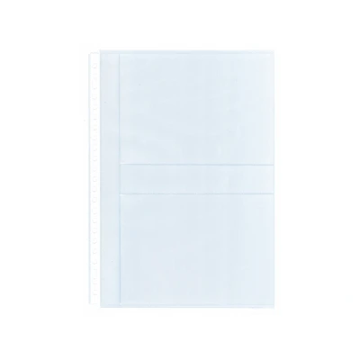 Afbeelding van Kangaro foto showtassen PP A4 2 vakken 13x18cm 23 gaats 10 stuks K 18002