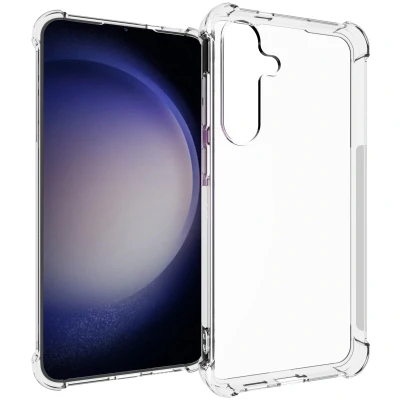 Afbeelding van Samsung Galaxy S24 Plus Hoesje Siliconen en TPU (zacht) iMoshion Softcase/Backcover Transparant Telefoonhoesje