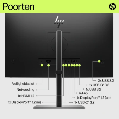 Afbeelding van HP E27u G5 QHD USB C monitor