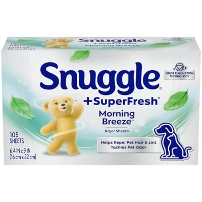 Afbeelding van Snuggle Plus Super Fresh Wasverzachter, stof met statische controle en geurverwijderingstechnologie