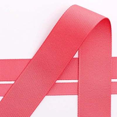 Afbeelding van Italian Options Grosgrain lint, 38mm x 10 Meter Roll, Koraal