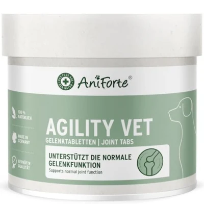 Afbeelding van AniForte gewrichtspillen voor honden AgilityVet 300 stuks Natuurlijke pillen gewrichten met groenlipmossel, duivelsklauw, collageen, glucosamine, chondroïtine, graanvrij