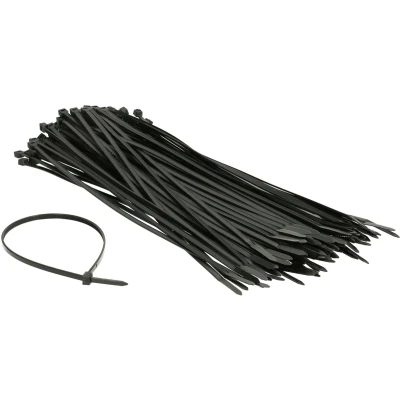 Afbeelding van FALKX Tie wrap / kabelbinder zwart 280x3.6 mm per 100