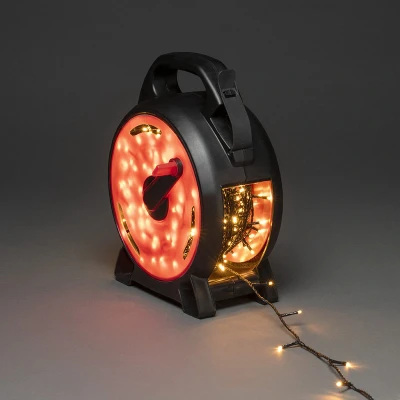 Afbeelding van Kerstverlichting op haspel 23.9 meter Konstsmide (200 LEDs, Binnen/Buiten)