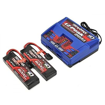 Afbeelding van Traxxas 6S COMBO (2X 2872X 11.1V LiPo &amp; 1X 2972G duo charg