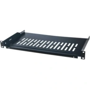 Afbeelding van LogiLink SF1C35B 19&quot; inschuifvak (1 HE) voor stand , serverkasten met minstens 350mm diepte, max. 10kg draagkracht, zwart
