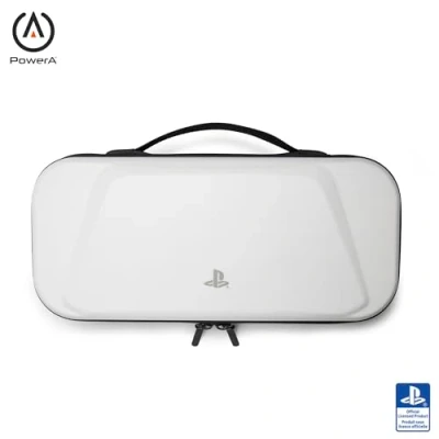 Afbeelding van PowerA beschermhoes voor PlayStation Portal™ Remote Player, slijtvast, opslag, beschermhoes, opening oplaadkabel, schermbescherming, officieel gelicentieerd