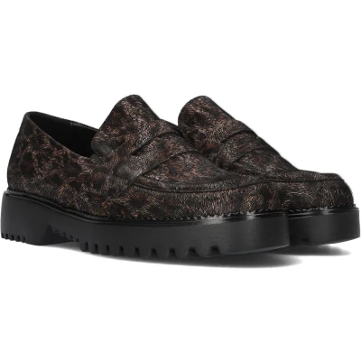 Afbeelding van Gabor 453 Loafers Dames Instappers Bruin Maat 37