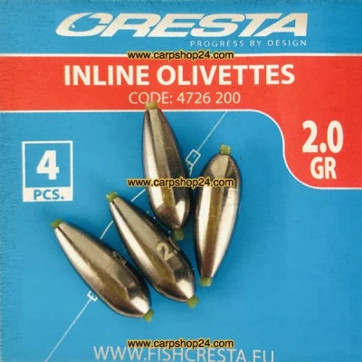 Afbeelding van Cresta Inline Olivettes Maat : 2.00g