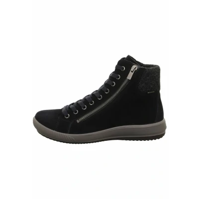 Afbeelding van Legero Sneakers hoog, Dames, Maat: 37, Oceano blau Veloursleer