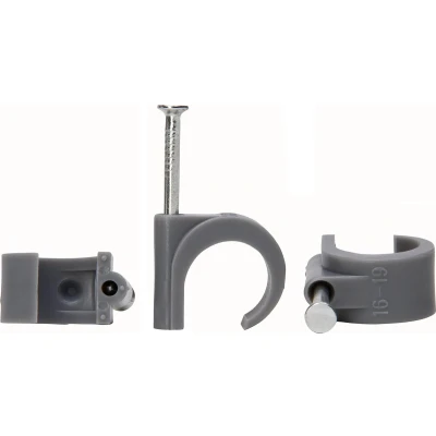 Afbeelding van Kopp spijkerclip 16/19 mm grijs 10 stuks