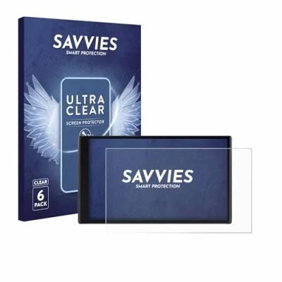 Afbeelding van Savvies Screenprotector voor Garmin CamperVan Folie Beschermfolie transparant (6 Stuks)
