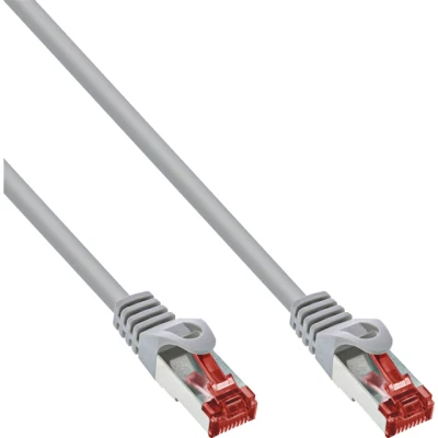 Afbeelding van Kabel InLine Cat.6 S FTP koper 3 meter grijs