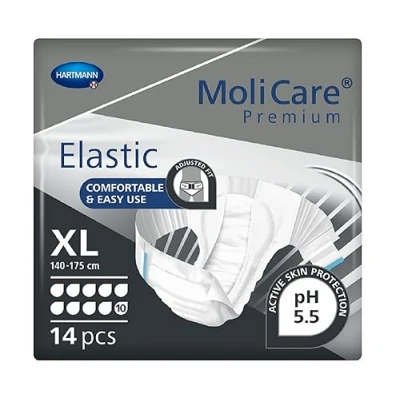 Afbeelding van Molicare Premium Slip Elastic 10 druppels XL 4 pakken van 14 stuks