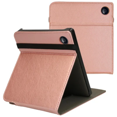 Afbeelding van Kobo Libra 2 Hoes: iMoshion Stand Flipcase Rosé Goud Kunstleder E Reader Hoezen