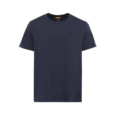 Afbeelding van camel active Kurzarm Tshirt basic blau, Heren, Maat: Large, Blau