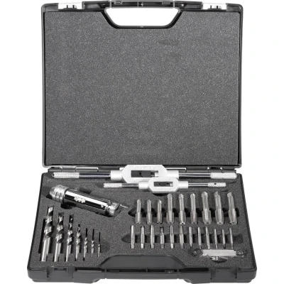 Afbeelding van Exact 70551 Handtapset 32 delig metrisch Rechtssnijdend DIN 352 HSS 1 set(s)