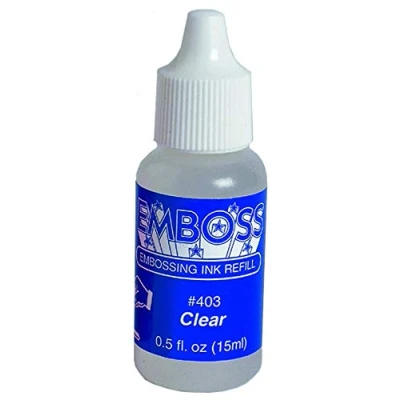 Afbeelding van Refill bottle Super Emboss ink Clear