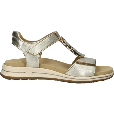 Afbeelding van Ara Osaka S Sandalen Plat goudkleur Maat 37