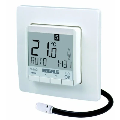Afbeelding van Eberle thermostaat fit3f wit vloerverwarming 527812455100