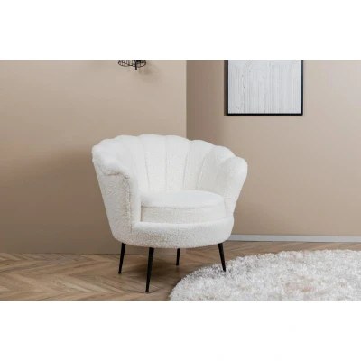 Afbeelding van Svea Rano fauteuil Teddy wit