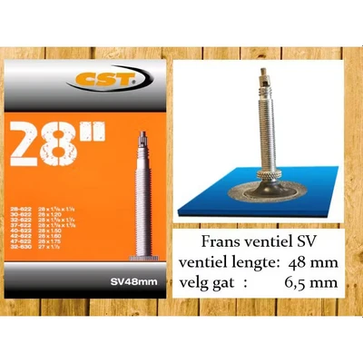 Afbeelding van CST Binnenband SV48 28/47 622