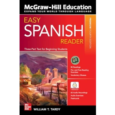 Afbeelding van Easy Spanish Reader, Premium Fourth Edition: A Three part Text for Beginning Students