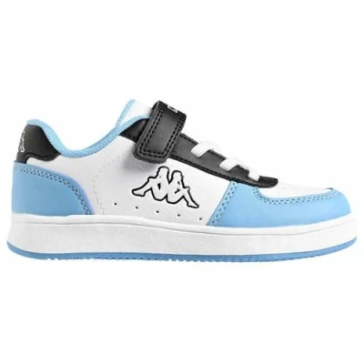 Afbeelding van Kappa Malone Babyschoenen, uniseks, Wit Zwart Blauw, 24 EU