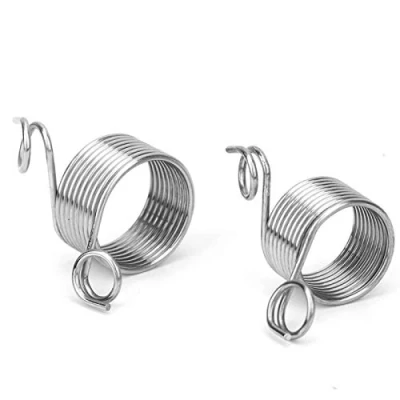 Afbeelding van 2 Stuks Breien Lus Haak Accessoires, Roestvrij Staal Opgerolde Gids Vinger Ring Ambachten Tool