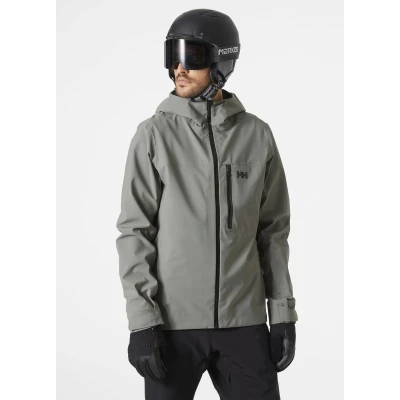 Afbeelding van Helly Hansen Men Swift 3L Shell Jacket Concrete maat XL