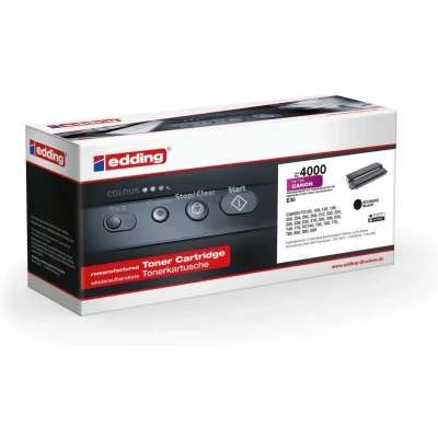 Afbeelding van Edding Toner vervangt Canon E30 Compatibel Zwart 4000 bladzijden EDD 18