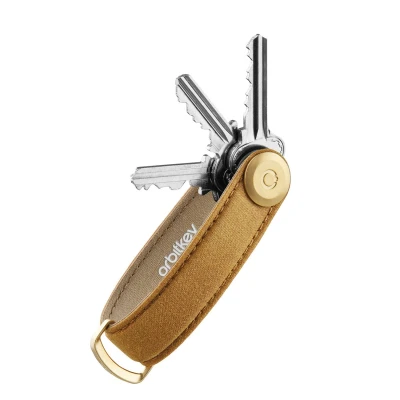 Afbeelding van Orbitkey 2.0 Waxed Canvas Keyholder golden sand