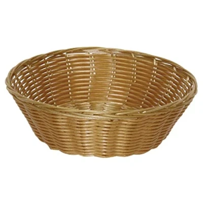 Afbeelding van Olympia ronde polyrotan tafelmandjes (6 stuks)