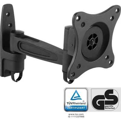 Afbeelding van InLine 23106D tv bevestiging 68,6 cm (27 ) Zwart