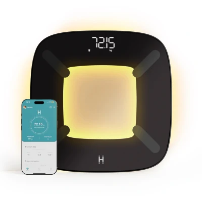 Afbeelding van Homedics Glo Body Composition Smart Weegschaal Zwart