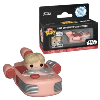 Afbeelding van Funko Bitty Pop! Ride: Star Wars Luke Skywalker and Speeder