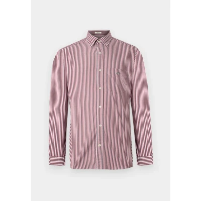 Afbeelding van GANT Classic Stripe Shirt Overhemd, Heren, Maat: Large, Plumped red