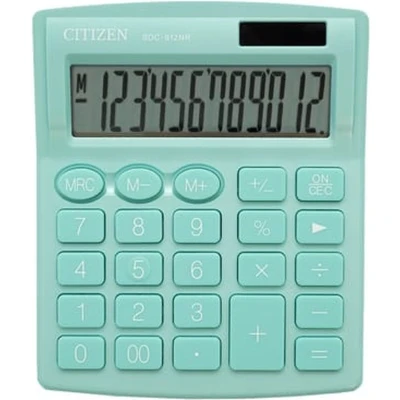 Afbeelding van Desktop Calculator Groen 12 cijfers
