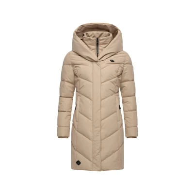 Afbeelding van Ragwear Natalka Winterjas, Dames, Maat: Medium, Taupe