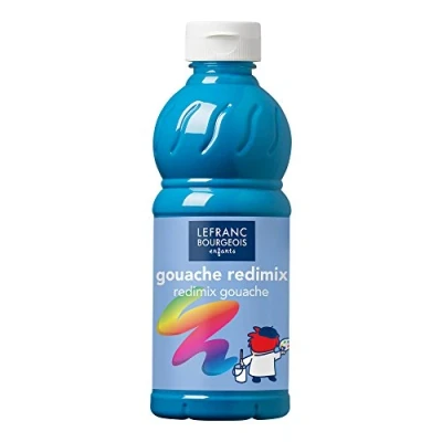 Afbeelding van L&amp;B Plakkaatverf Redimix Turquoise Blue 500ml