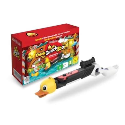Afbeelding van Duck, Quack, Shoot! (Spel download code in de doos) inclusief eendenpistool Switch