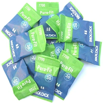 Afbeelding van Oordopjes Moldex Pura Fit 7700, 10 paar, SNR = 36 db, gehoorbescherming, wadle shop