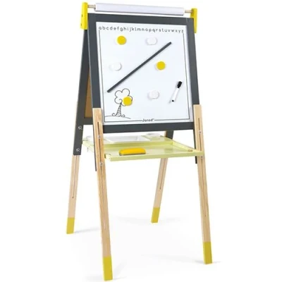 Afbeelding van Janod Schoolbord Grijs/Geel