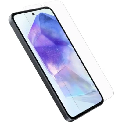 Afbeelding van OtterBox Glass screenprotector voor Samsung Galaxy A55 5G, gehard glas, krasbescherming, bescherming tegen vallen en splinters Senza Retail Package