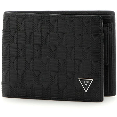 Afbeelding van Guess Portemonnee, Heren, Maat: One Size, Schwarz