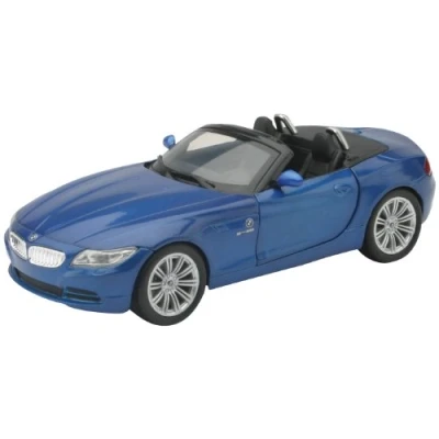 Afbeelding van New Ray 71186 Voertuig Miniatuur BMW Z4 Cabrio Schaal 1/24 Blauw