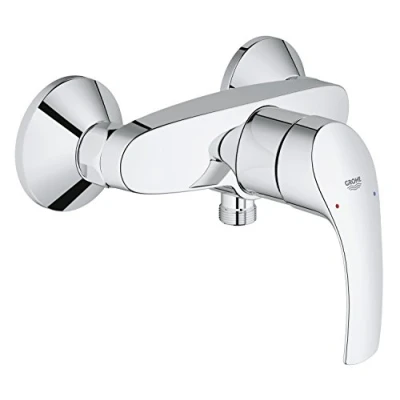 Afbeelding van GROHE Eurosmart douchekraan zonder omstel, met koppelingen HOH=150 mm