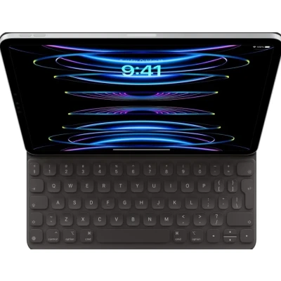 Afbeelding van Apple origineel Folio Smart Keyboard iPad Pro 11 inch (2020 / 2021 2022) QWERTY UK Black MXNK2Z/A
