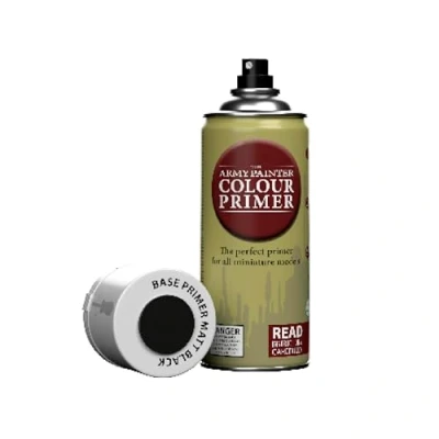 Afbeelding van The Army Painter: Color Primer Matt Black 400 Ml