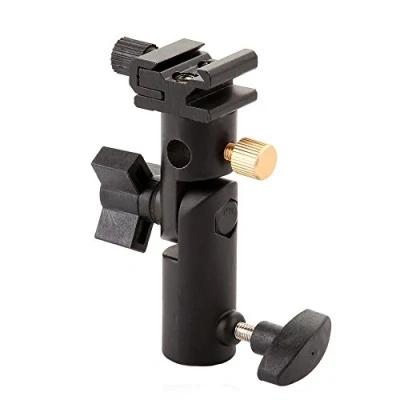 Afbeelding van Fotga Swivel Flash hot shoe paraplu houder voor studio licht stand beugel type E